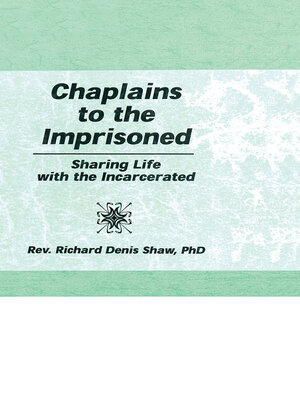 cover image of Chaplains to the Imprisoned